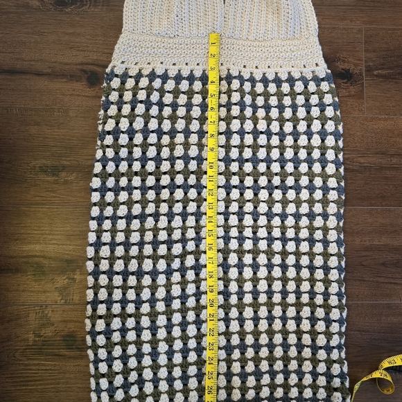 Hand Crocheted Midi Dress - Picture 4 of 7